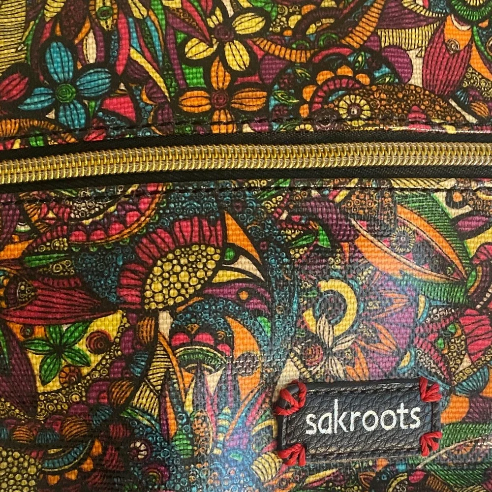 Sakroots Colorful Patterned Crossbody Bag - Picture 2 of 4